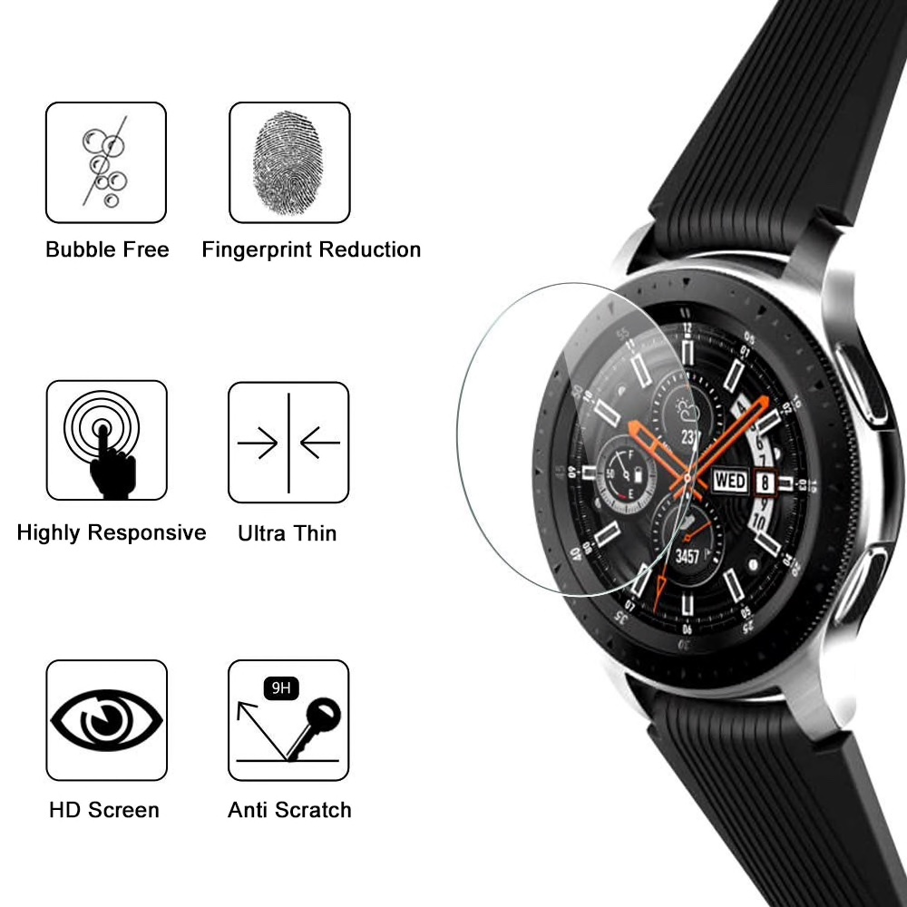 Ochranné tvrzené sklo pro SAMSUNG GALAXY Watch SM-R800 (46 mm) recenze